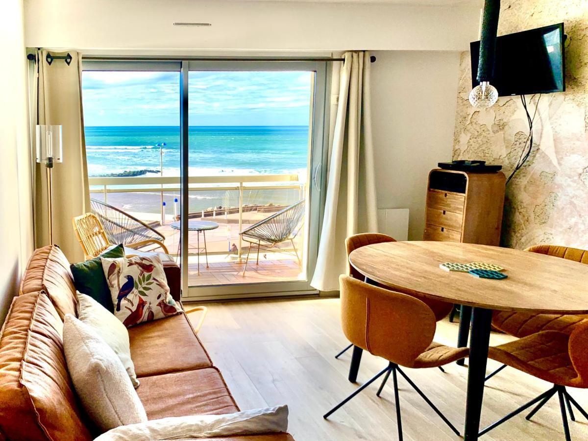 Le Wim'Heureux Plage Wimereux Bagian luar foto