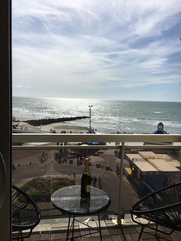Le Wim'Heureux Plage Wimereux Bagian luar foto