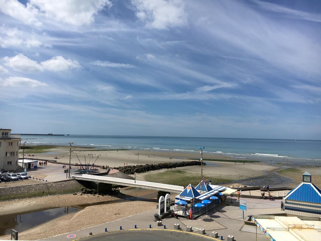 Le Wim'Heureux Plage Wimereux Bagian luar foto